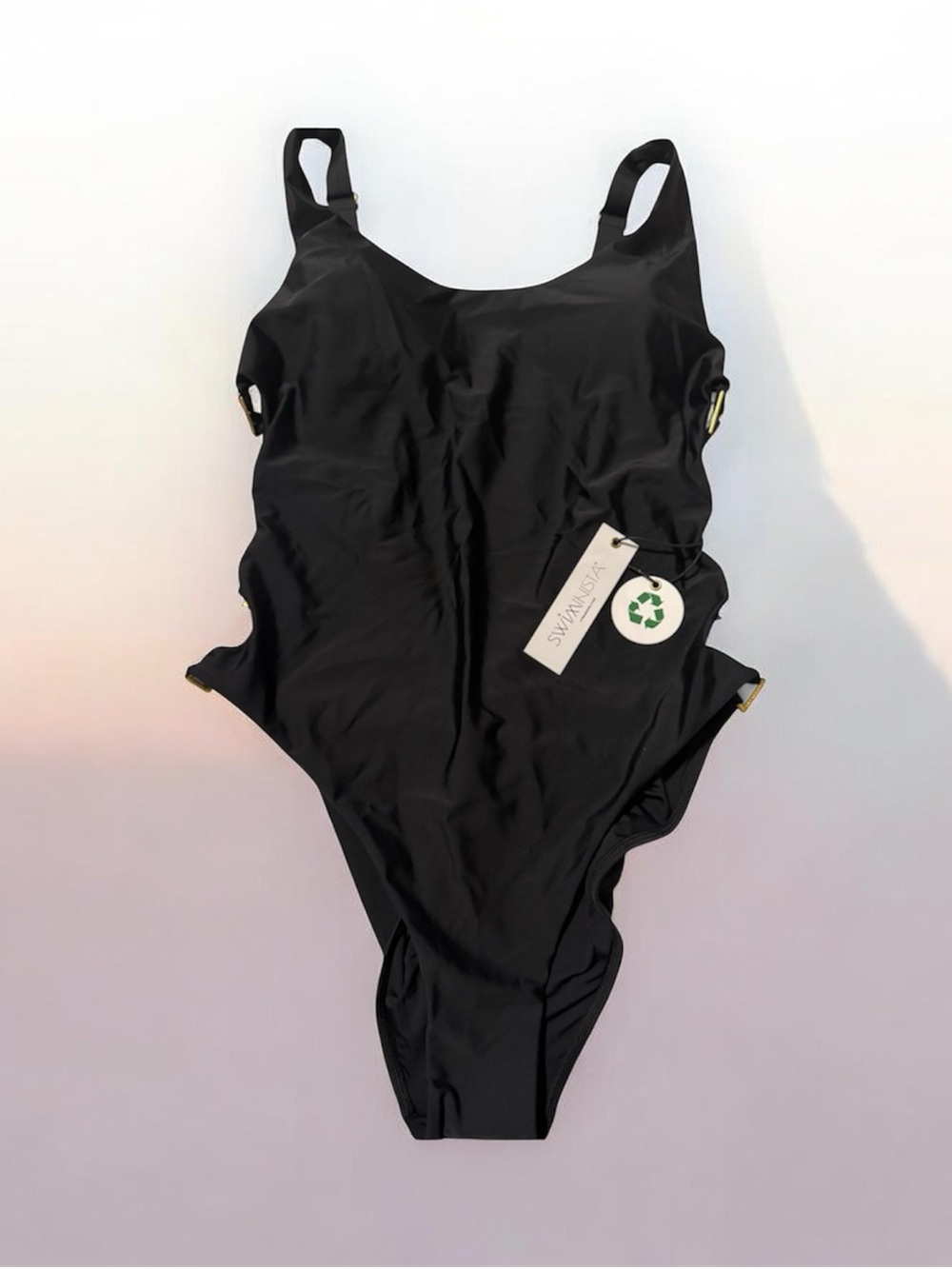 SWIMMADE Black One-Piece Swimsuit